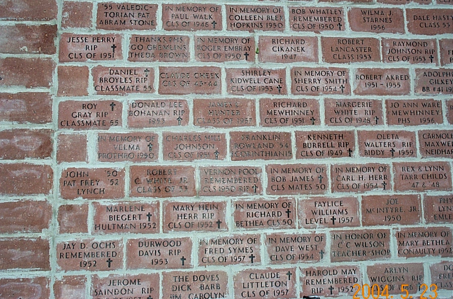 Pat Abram Row 9 brick 1