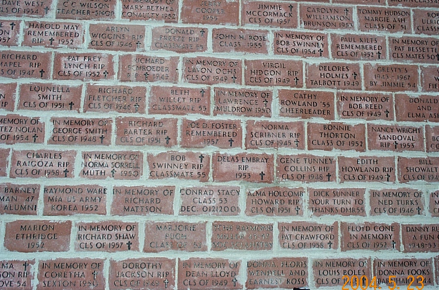 Harold May Row 37 brick 4